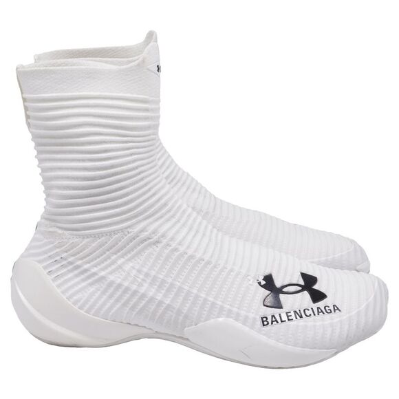 Balenciaga x Under Armour Hyper Sneakers in White Polyester